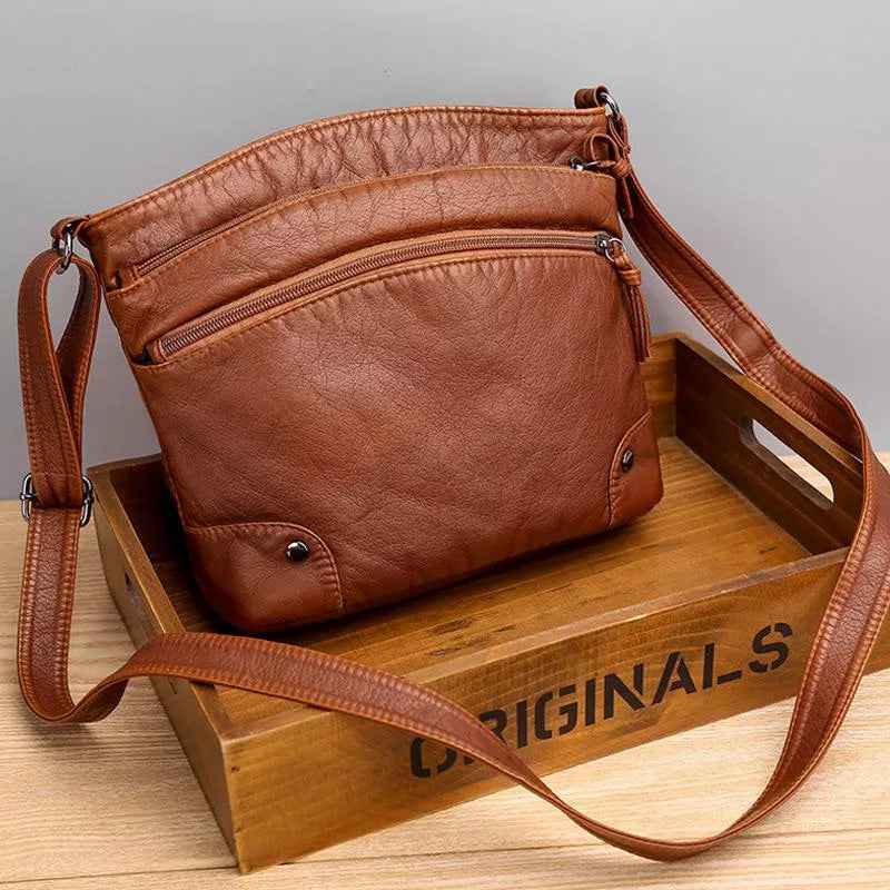 Margaux | Sac Bandoulière Classique Multi-Poches