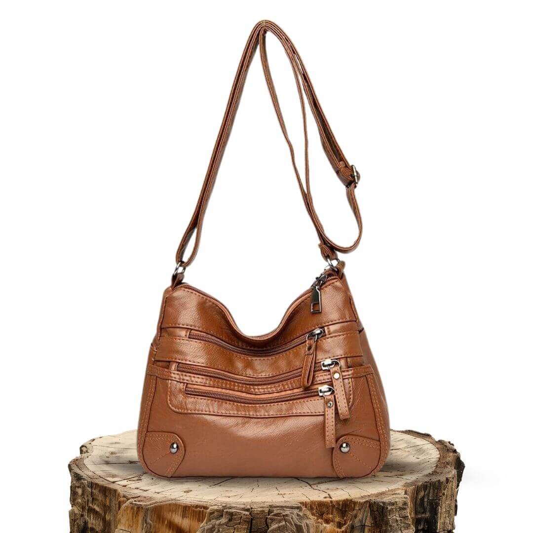 Lison | Sac Bandoulière Multi-Zips Urbain