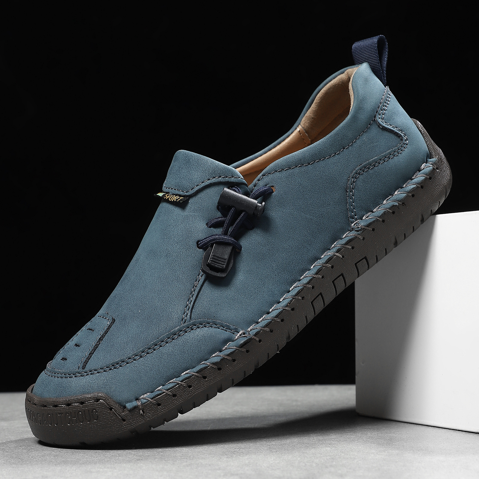 Mathilde | Mocassins Confort Piqués Main