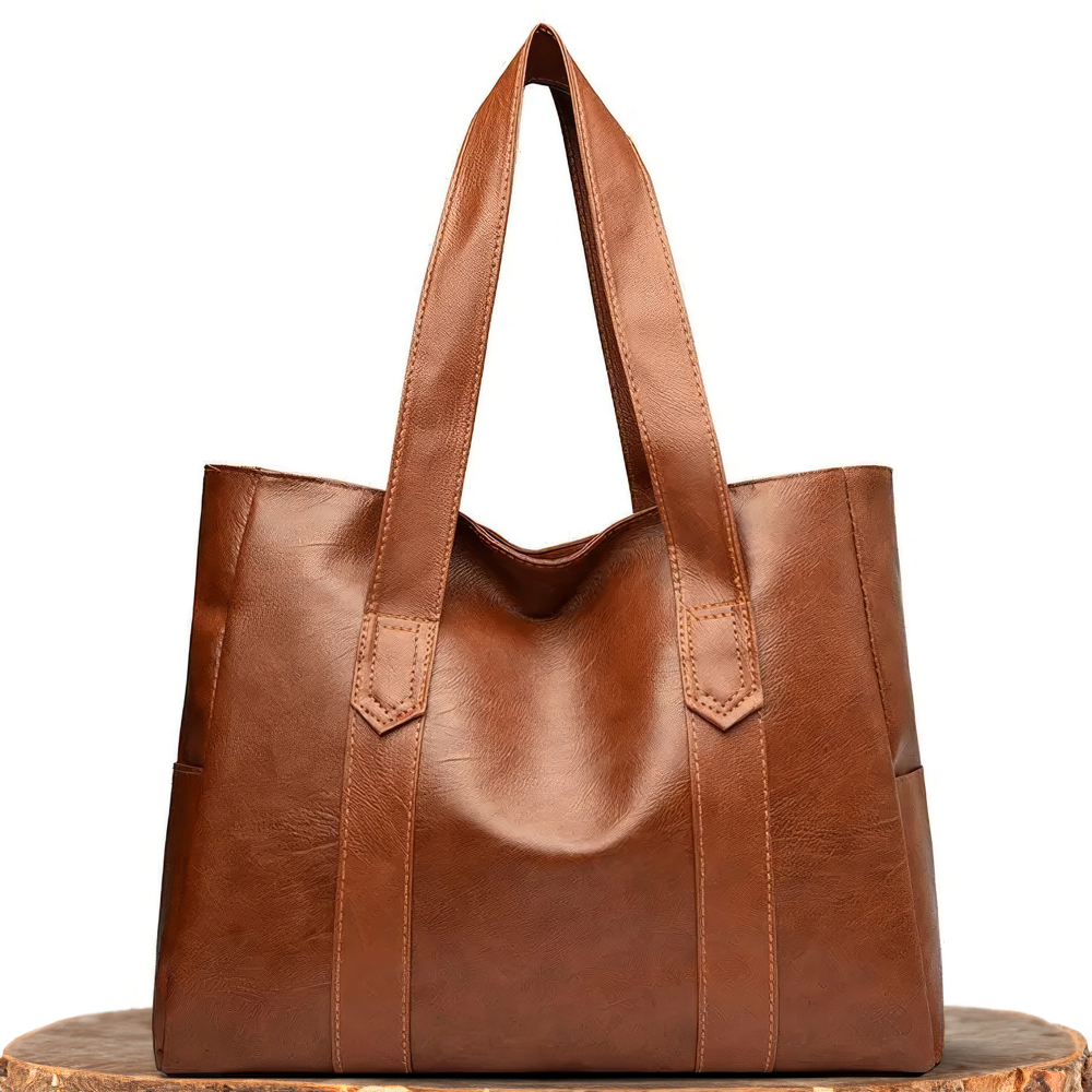Laurine | Sac Cabas Cuir Souple Intemporel
