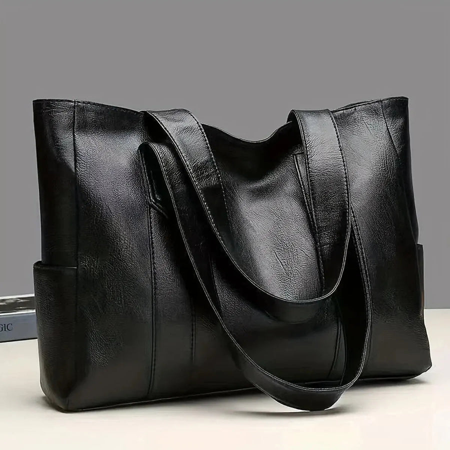 Laurine | Sac Cabas Cuir Souple Intemporel