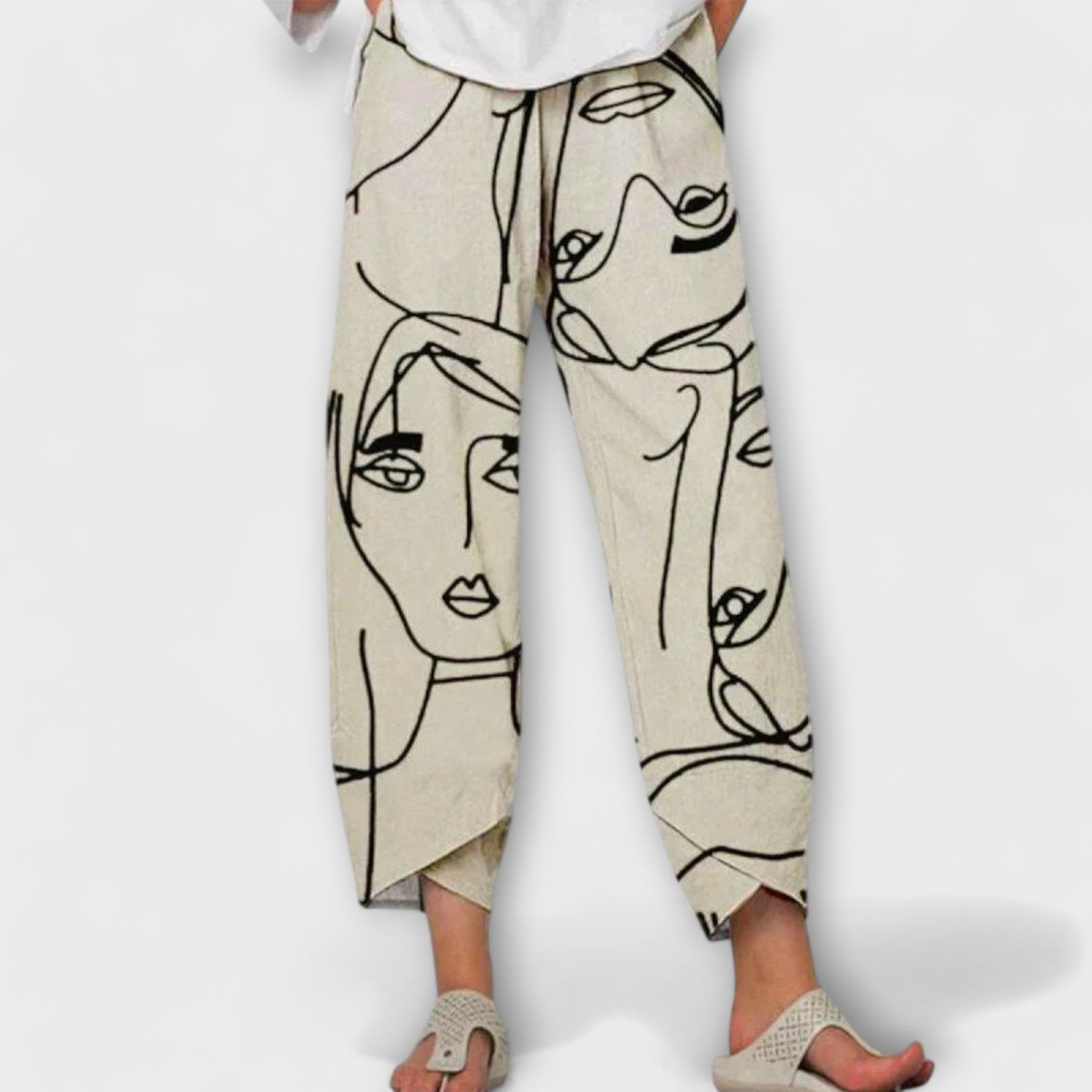 Céleste | Pantalon Artistique Fluide Bohème