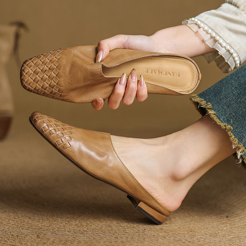 Geneviève | Mules Classiques à Petit Talon