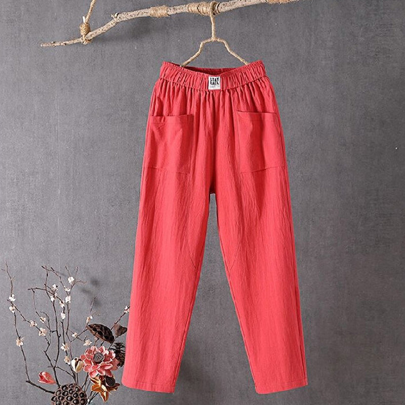 Clémence | Pantalon Casual Ample Minimaliste