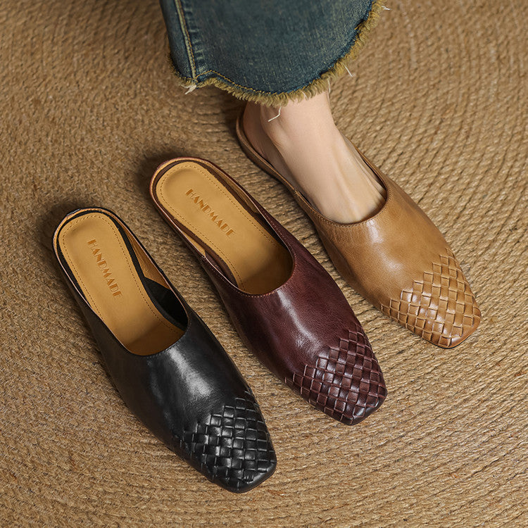 Geneviève | Mules Classiques à Petit Talon