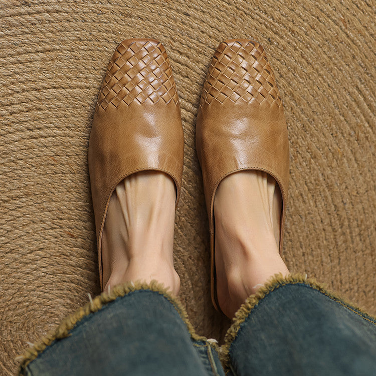Geneviève | Mules Classiques à Petit Talon