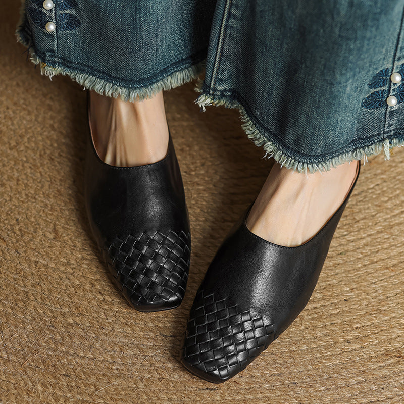 Geneviève | Mules Classiques à Petit Talon