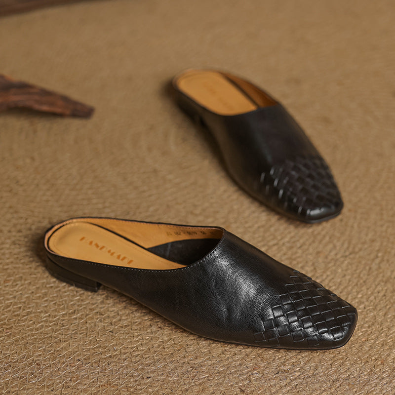 Geneviève | Mules Classiques à Petit Talon