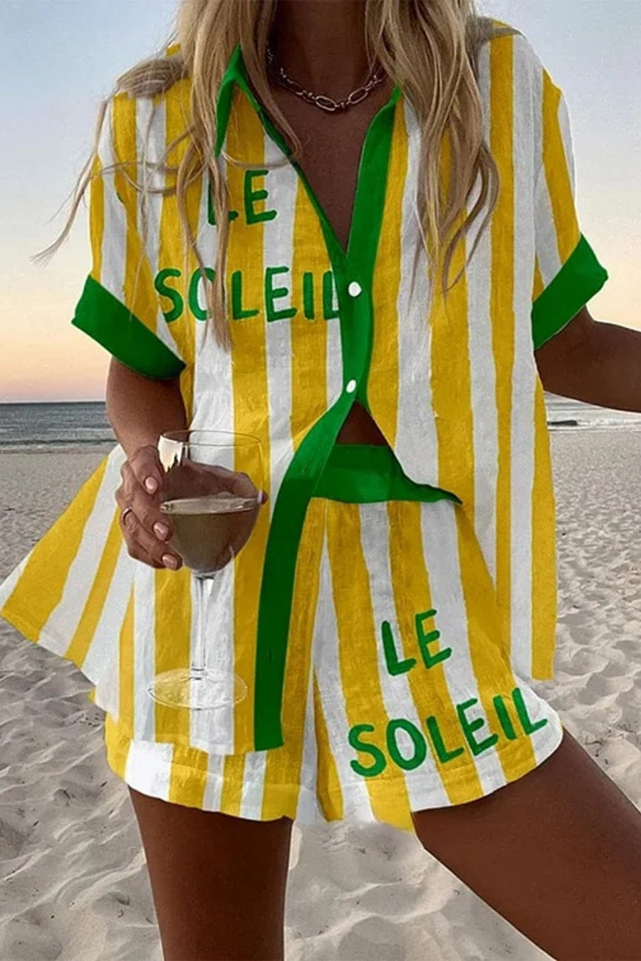 Sophie | Ensemble Estival Rayé