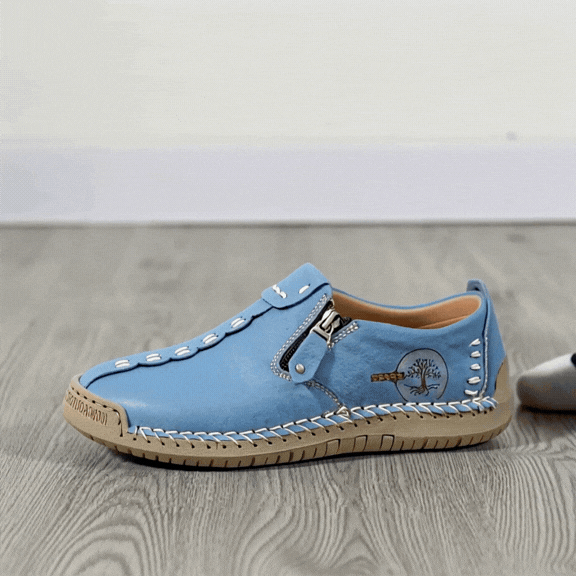 Élise | Mocassins Orthopédiques Confort Zippés