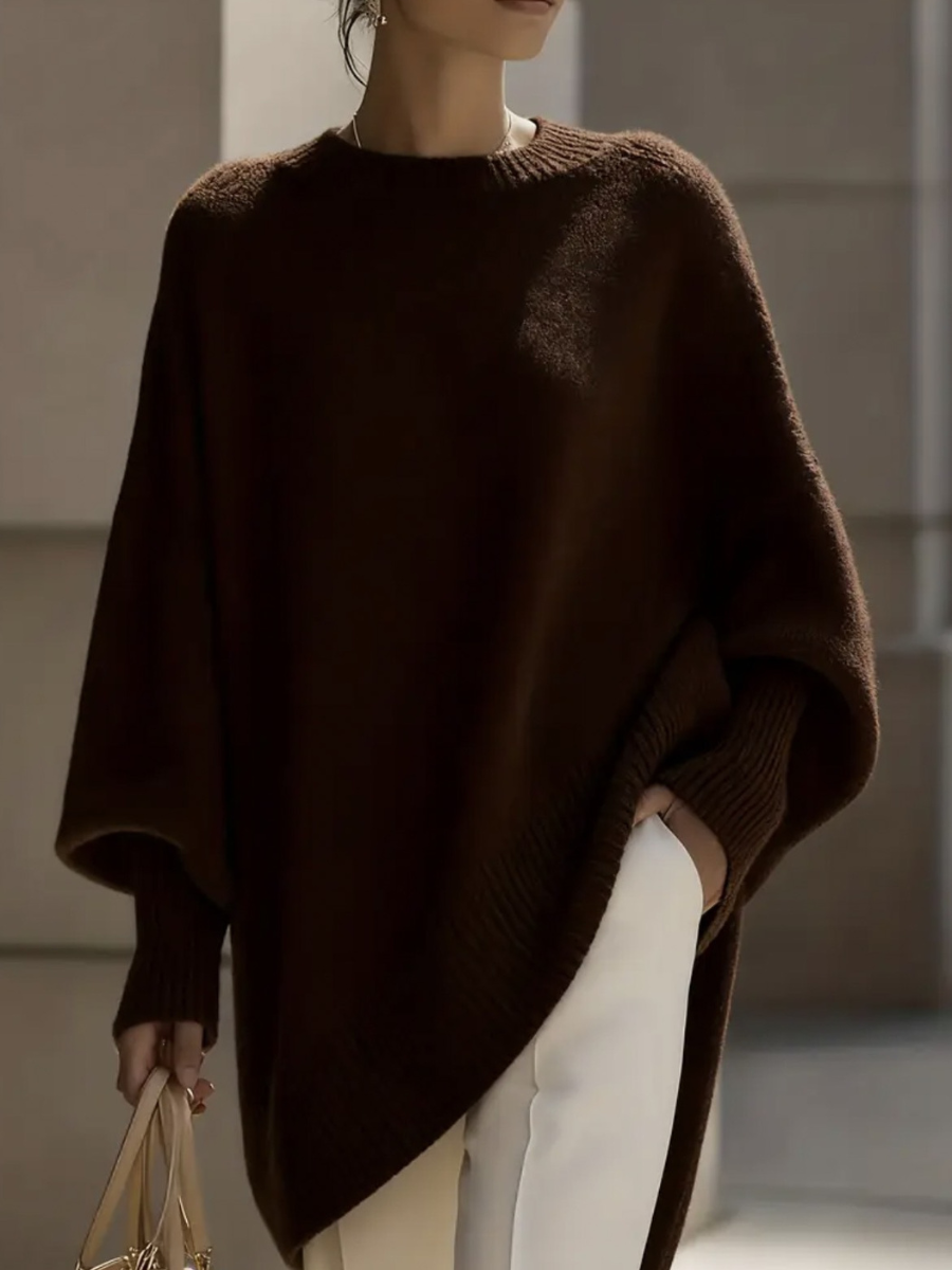 Cindy | Pull Poncho Élégant