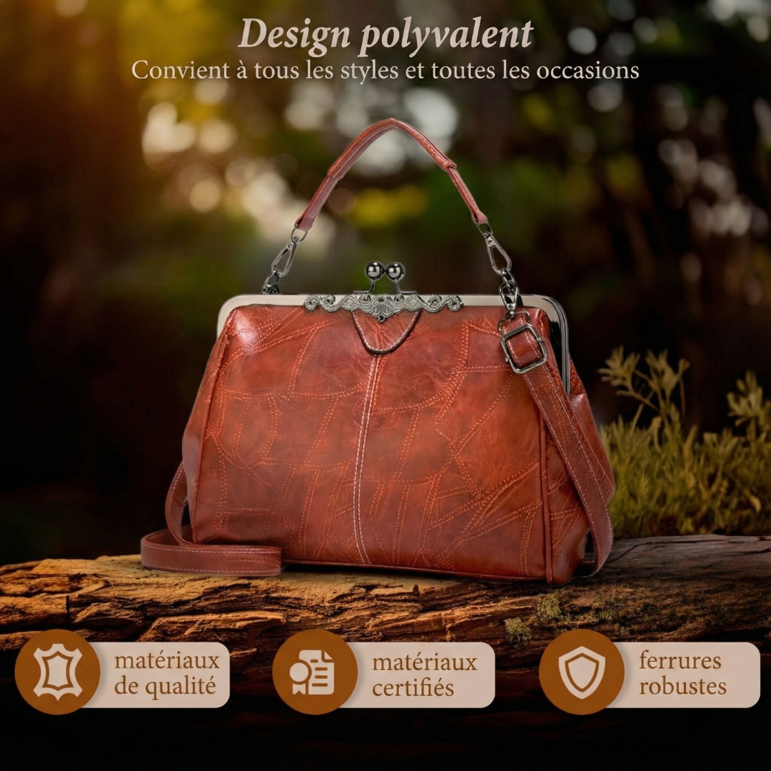 Colette | Sac Rétro Fermoir Élégant