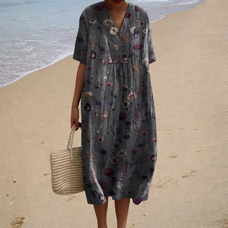 Violette | Robe Fleurie Bohème