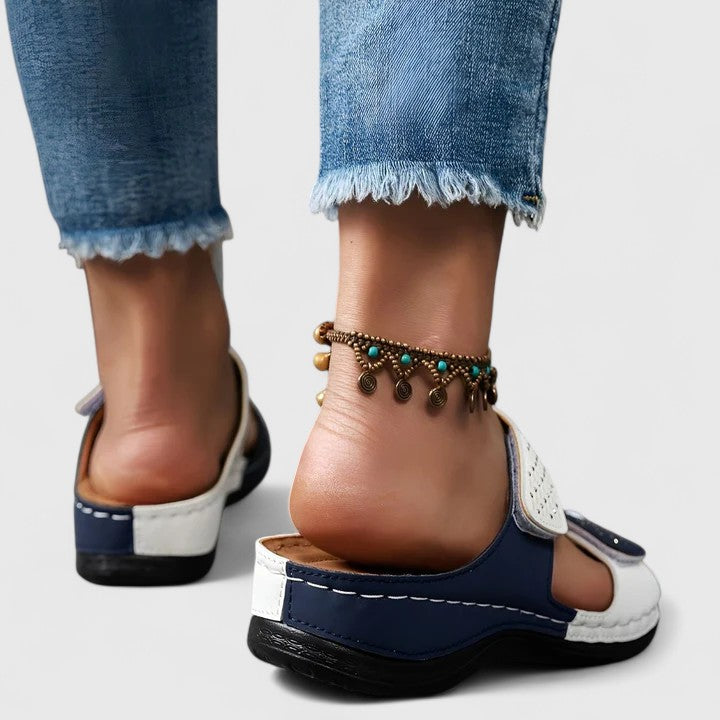 Mariette | Mules Orthopédiques Perforées