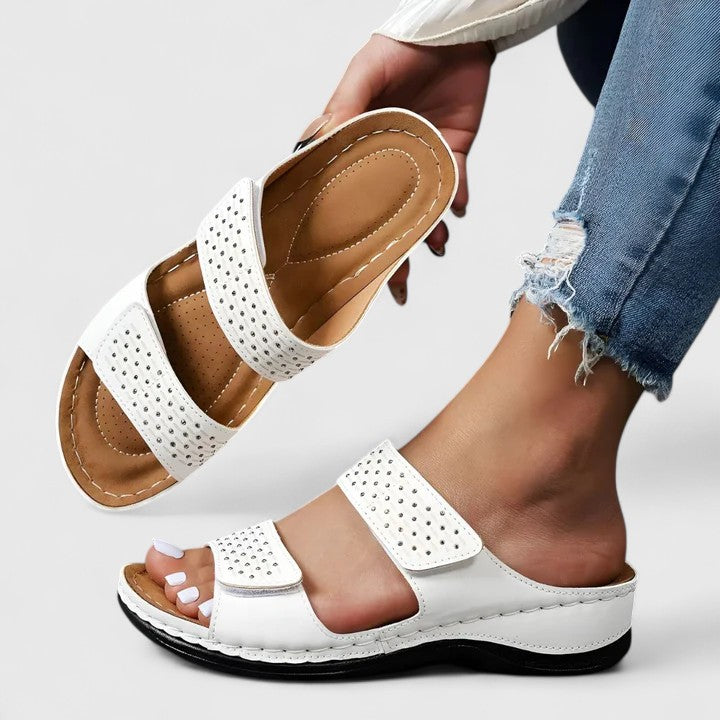 Mariette | Mules Orthopédiques Perforées