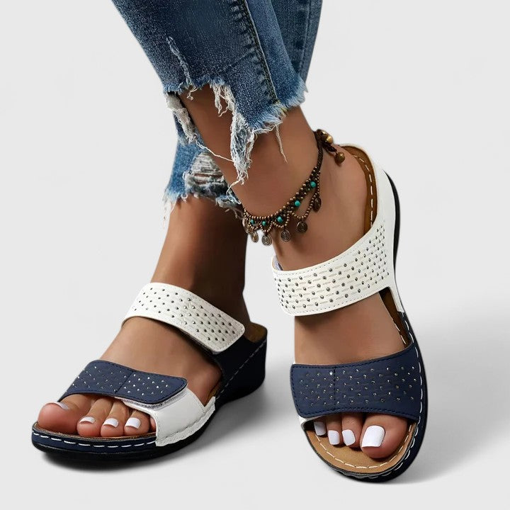 Mariette | Mules Orthopédiques Perforées