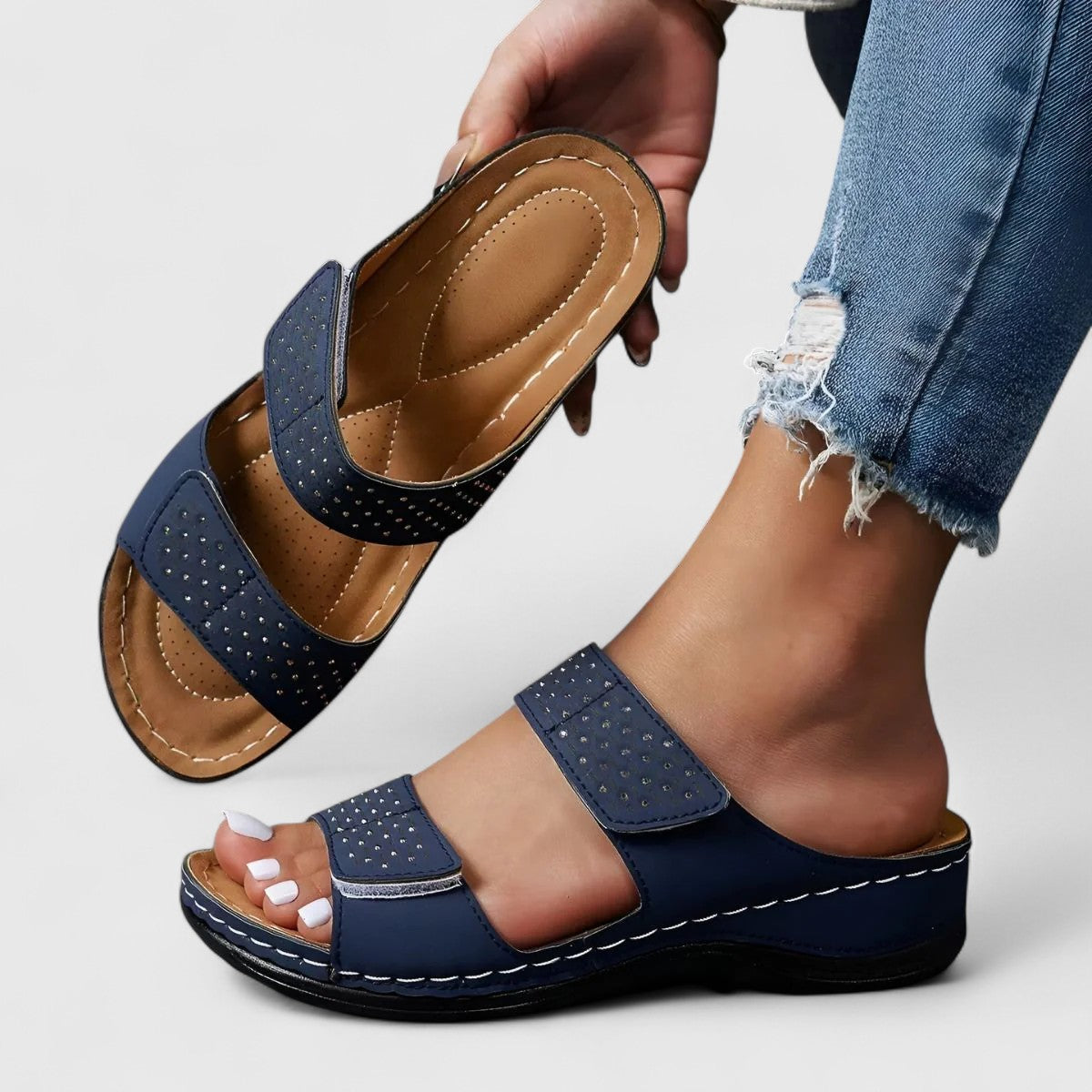 Ariella | Mules Orthopédiques Aérées