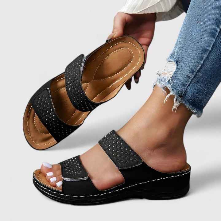 Mariette | Mules Orthopédiques Perforées