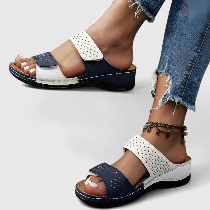 Mariette | Mules Orthopédiques Perforées