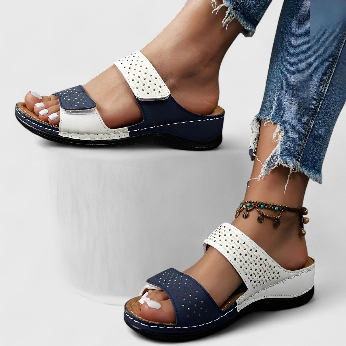 Ariella | Mules Orthopédiques Aérées