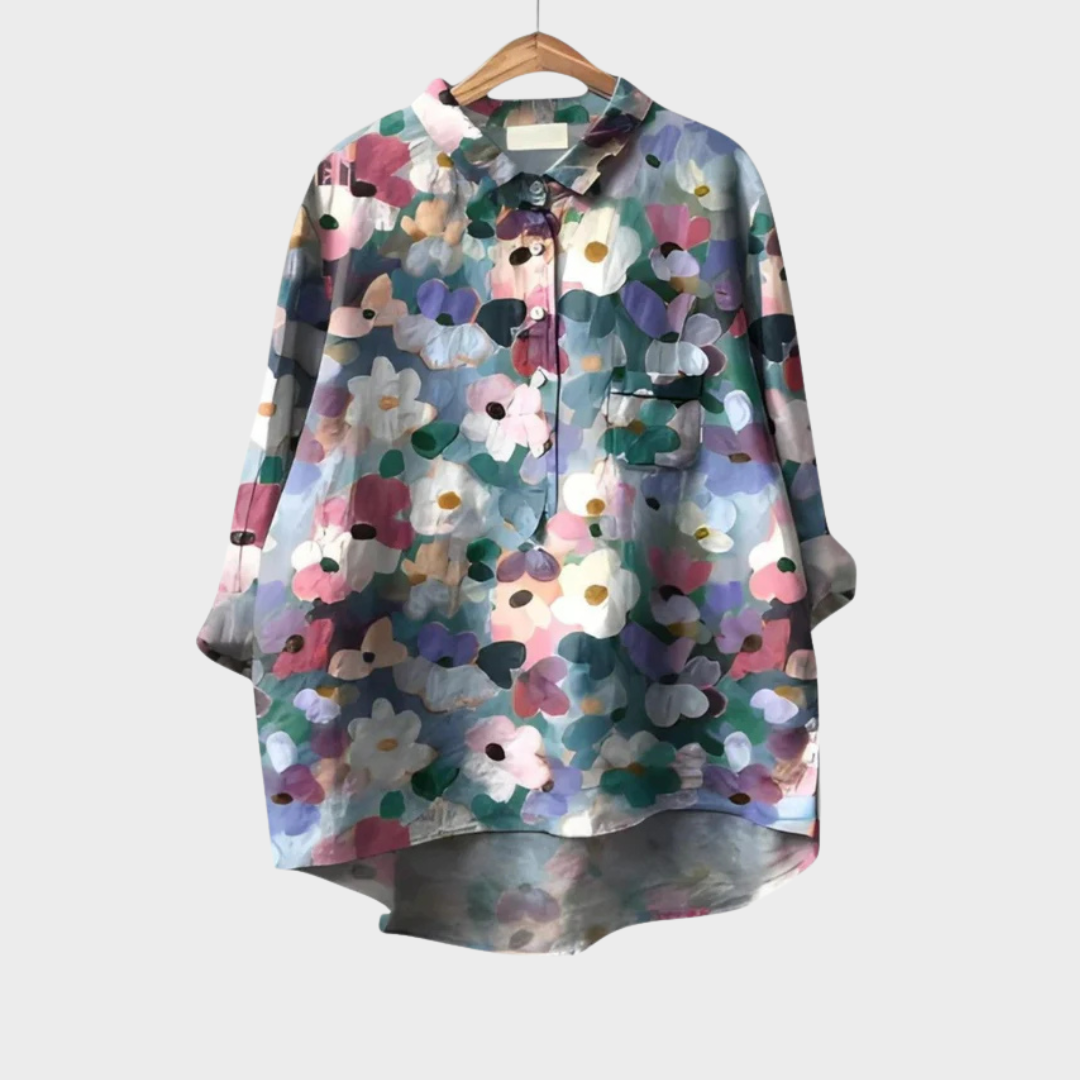 Noéline | Blouse Florale Douce