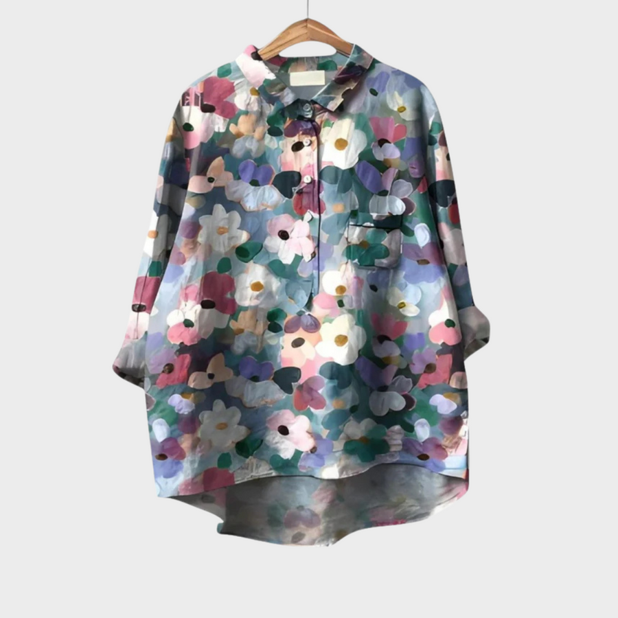 Noéline | Blouse Florale Douce