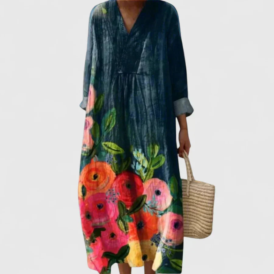 Bertille | Robe Maxi Imprimée