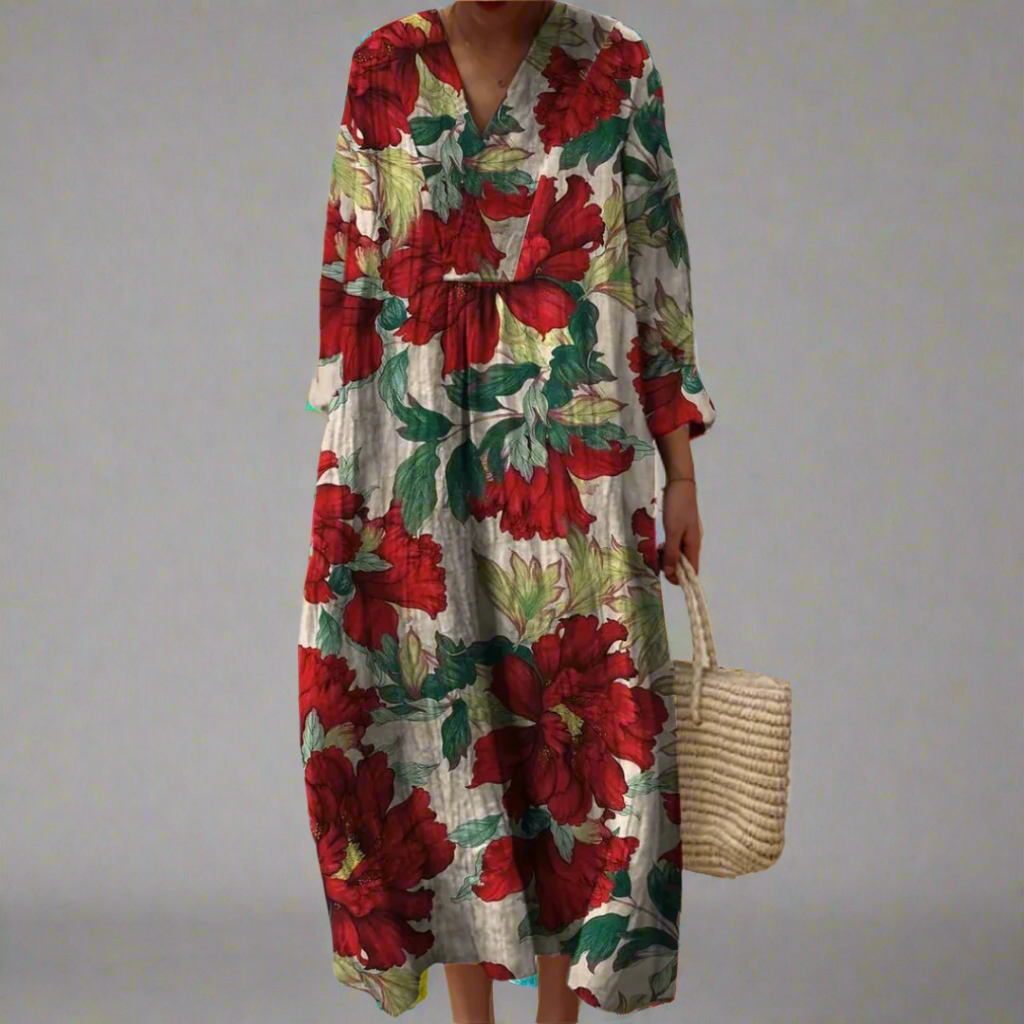 Marjolaine | Robe Fleurie Bohème