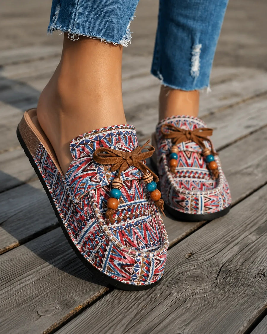 Léa | Mocassins Bohèmes Lacés