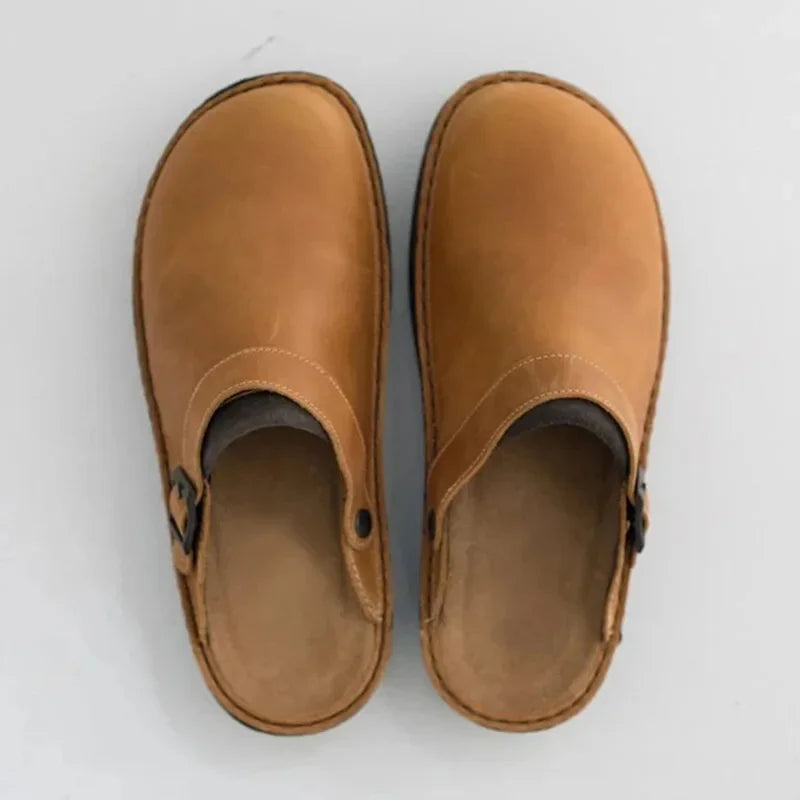 Victoire | Sabots Orthopédiques Cuir Naturel