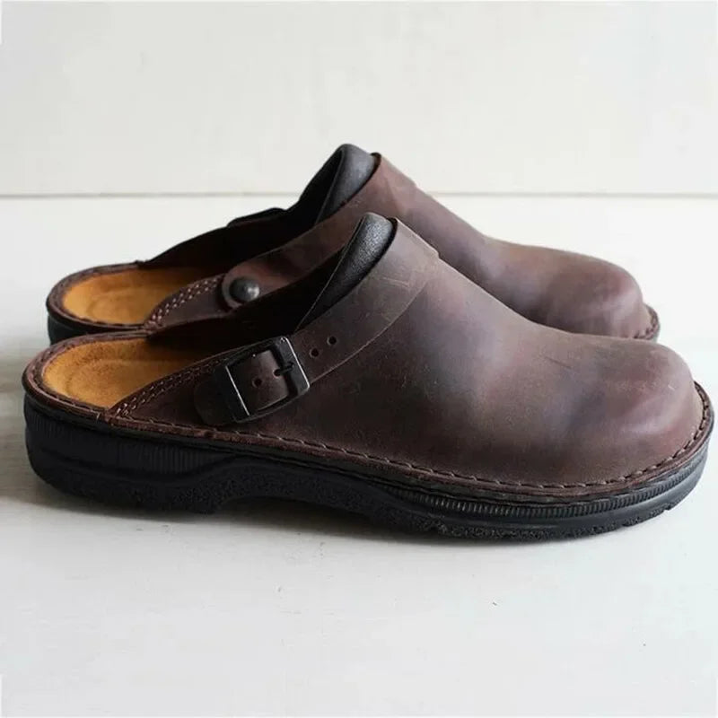 Victoire | Sabots Orthopédiques Cuir Naturel