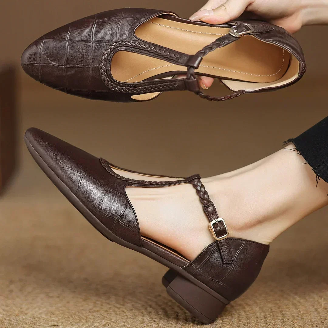 Charlotte | Babies Plates en Cuir