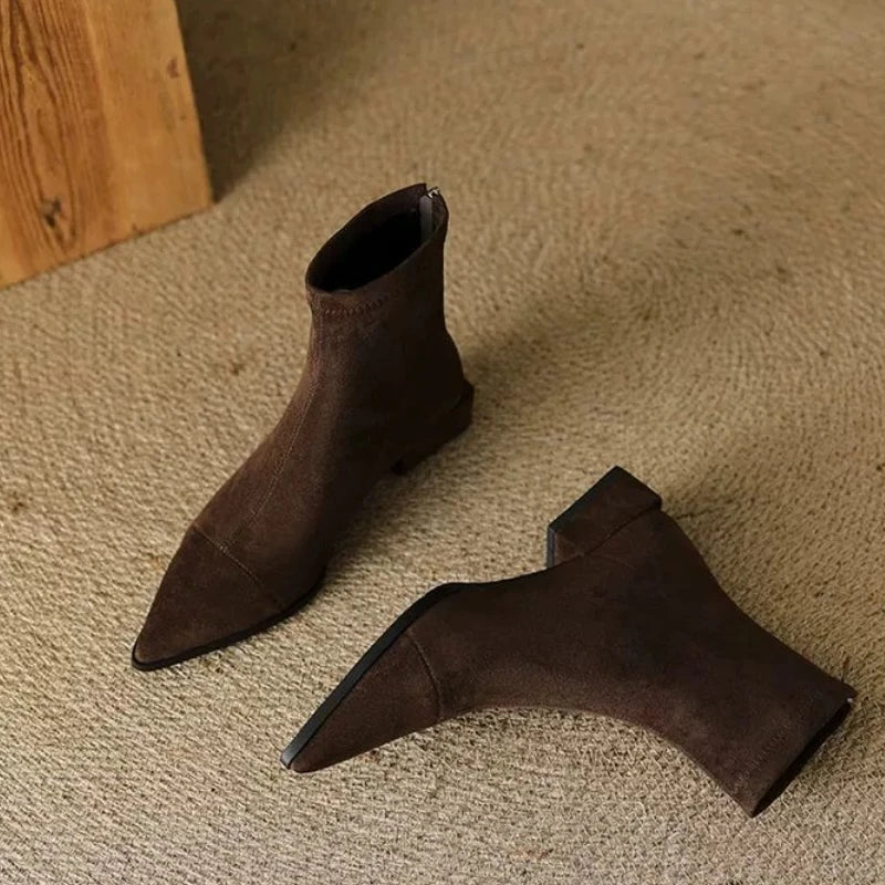 Anouk | Bottines Confort à Talon Bloc