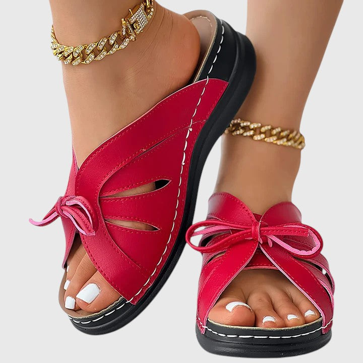Darcy | Mules Orthopédiques Nouées
