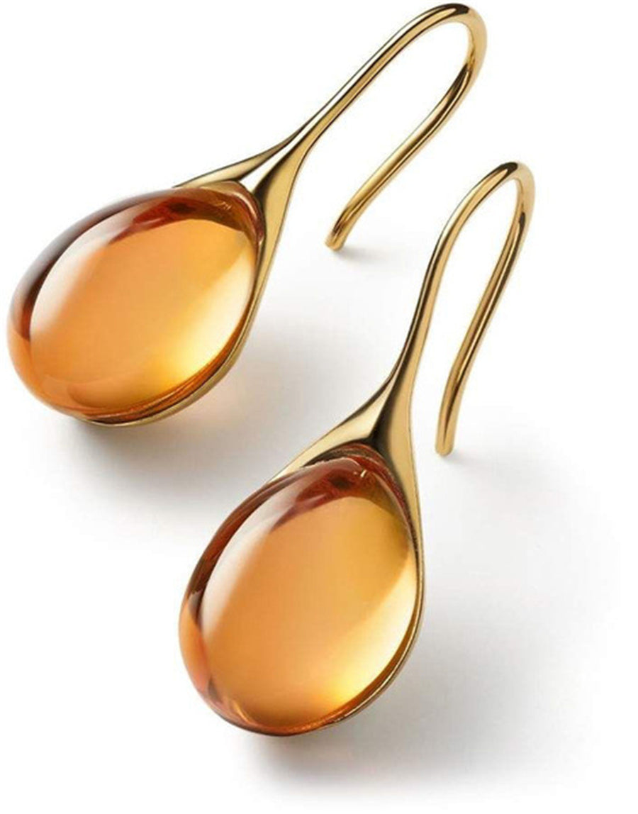 Cyrielle | Boucles d'Oreilles Gouttes Cristallines