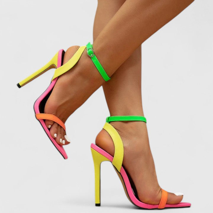 Olive | Sandales Élégantes à Talons
