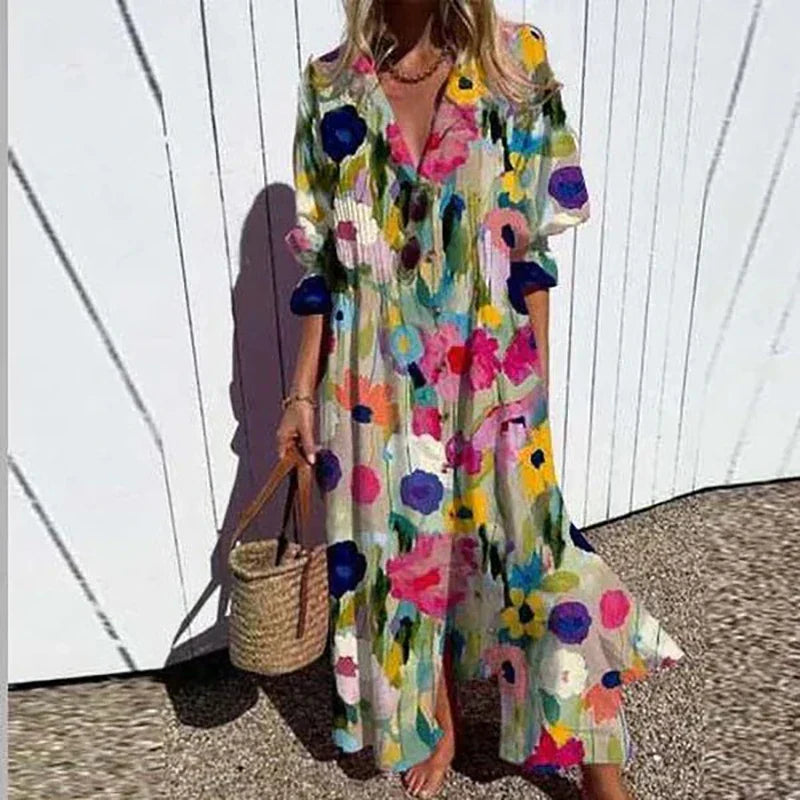 Marissa | Robe Chemise Bohème