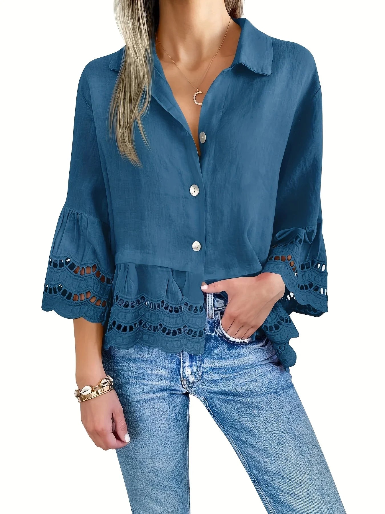 Emily | Blouse Aérée Chic