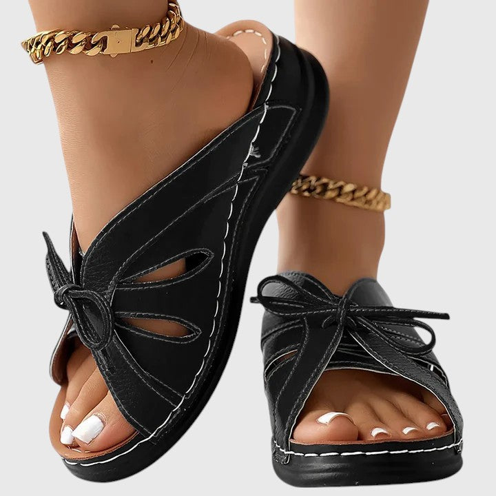 Darcy | Mules Orthopédiques Nouées