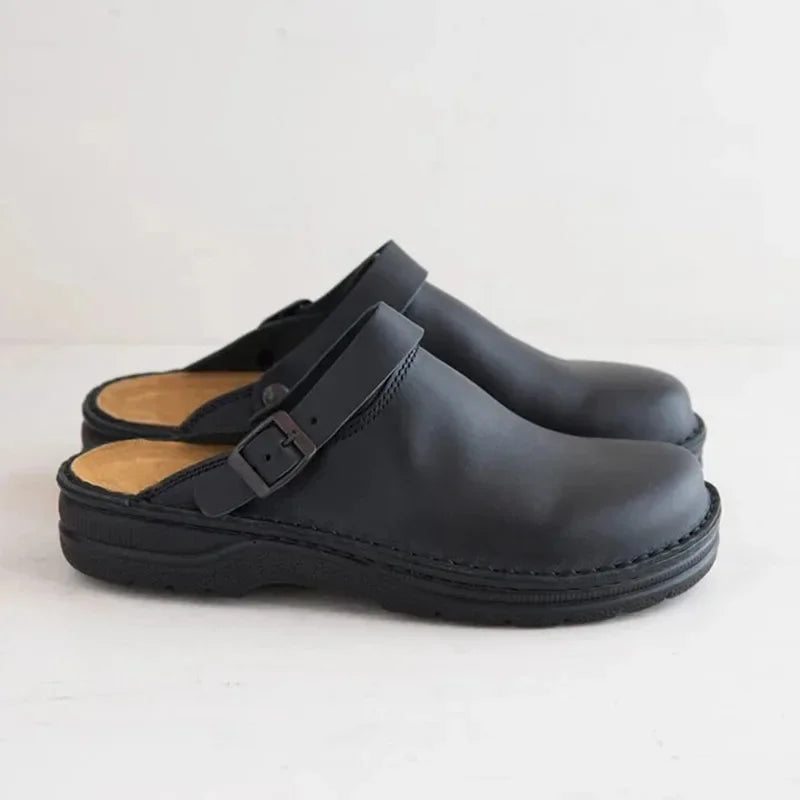 Victoire | Sabots Orthopédiques Cuir Naturel