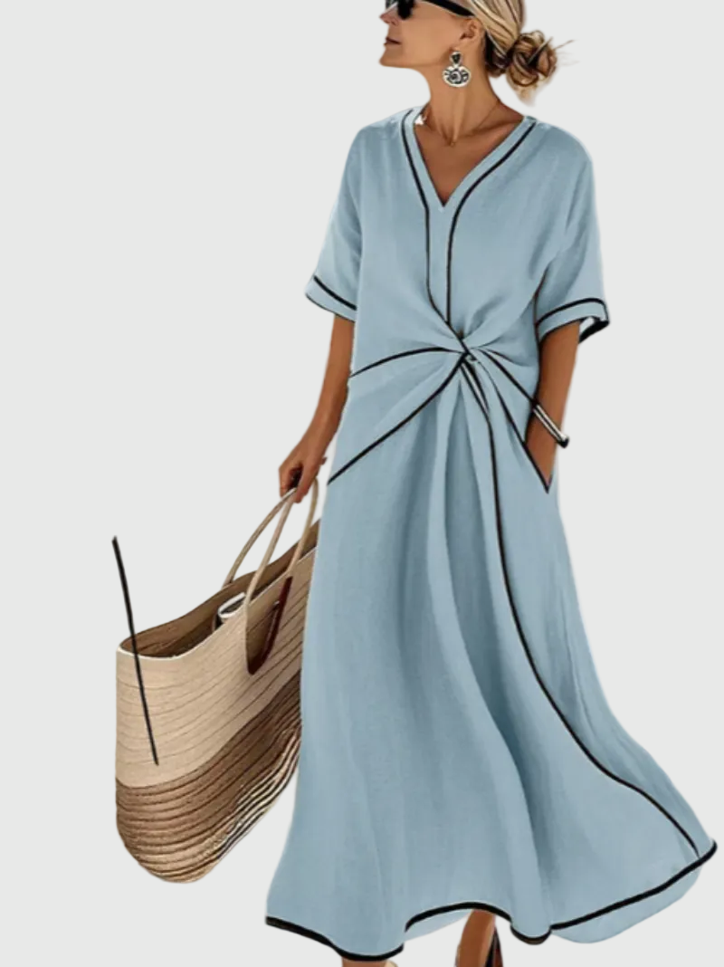 Éléonore | Robe Maxi Élégance Naturelle