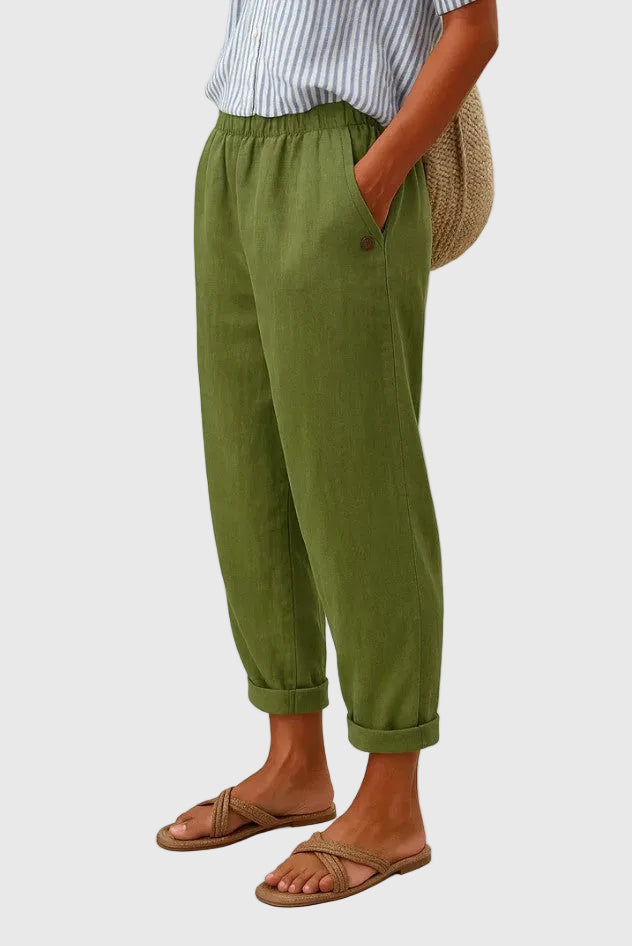 Mathilde | Pantalon Décontracté Coupe Ballon