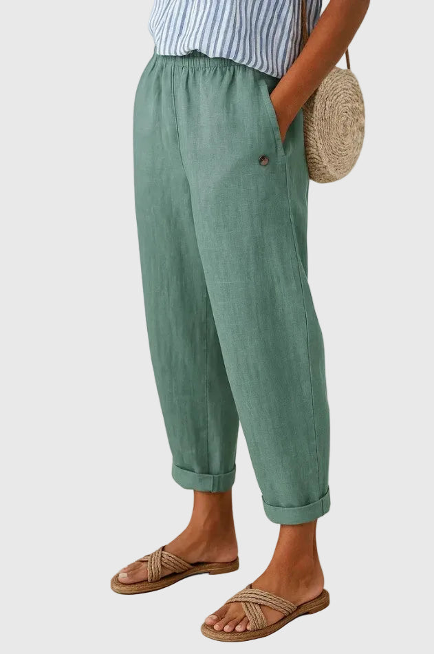 Mathilde | Pantalon Décontracté Coupe Ballon