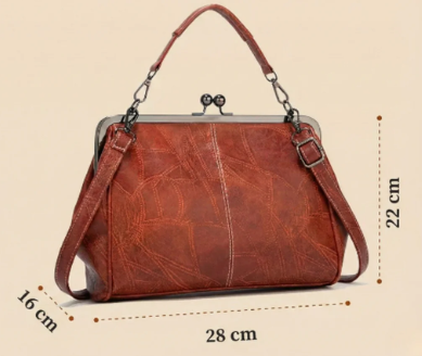 Colette | Sac Rétro Fermoir Élégant