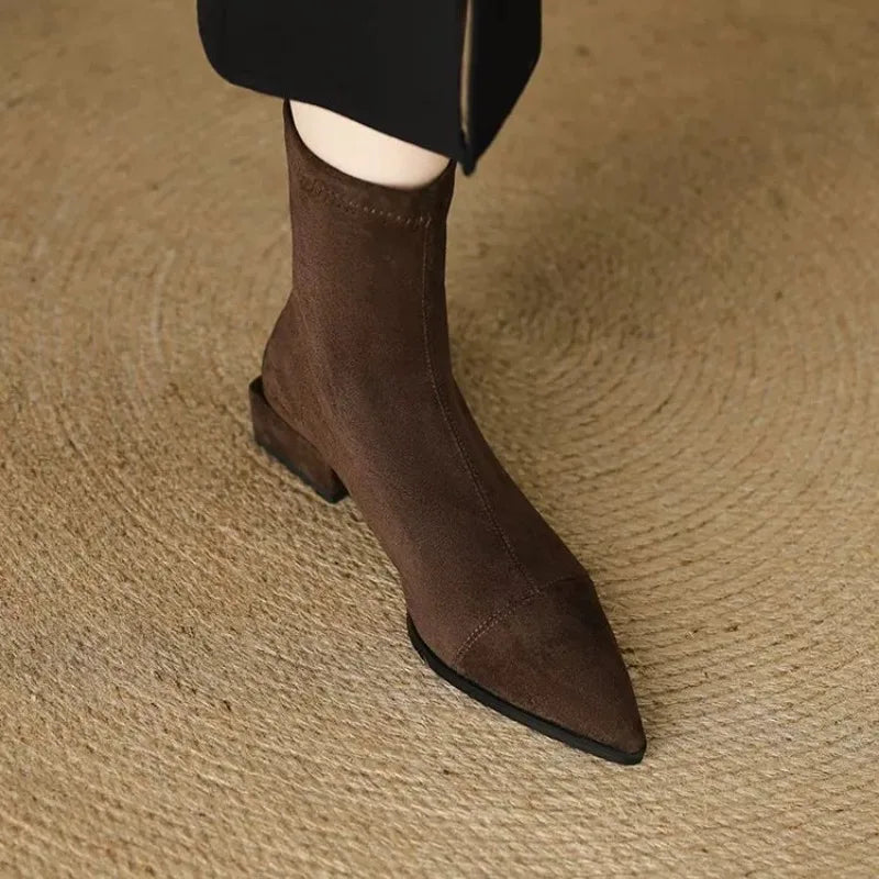 Anouk | Bottines Confort à Talon Bloc