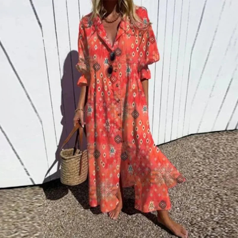 Marissa | Robe Chemise Bohème
