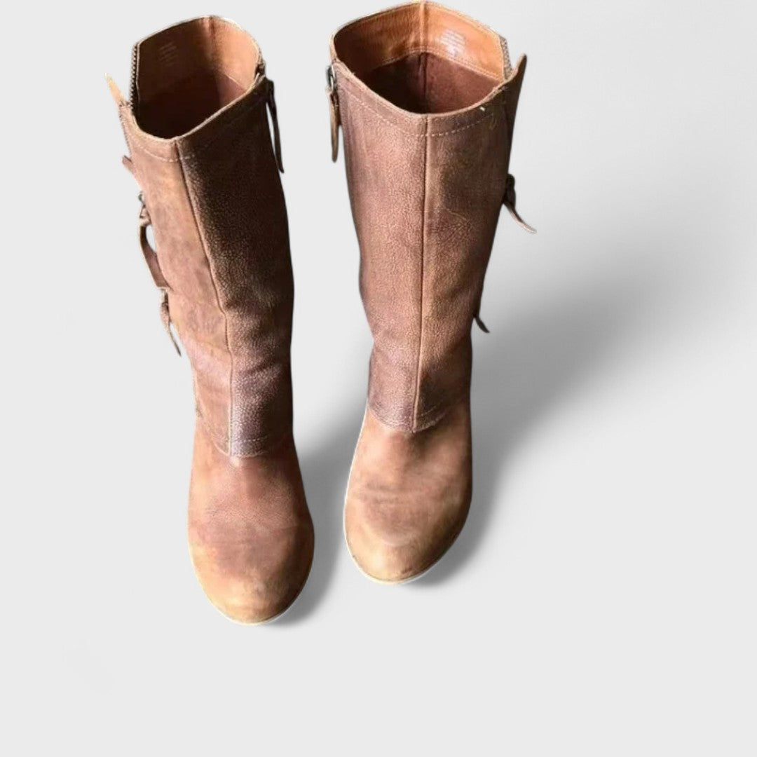 Élisa | Bottes Rétro Zippées