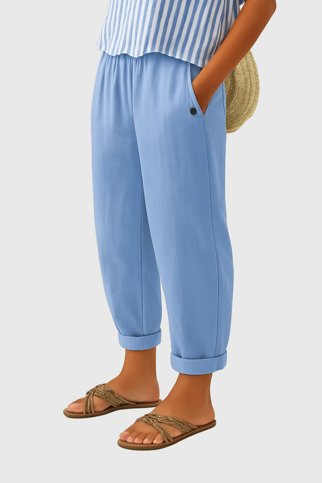 Mathilde | Pantalon Décontracté Coupe Ballon