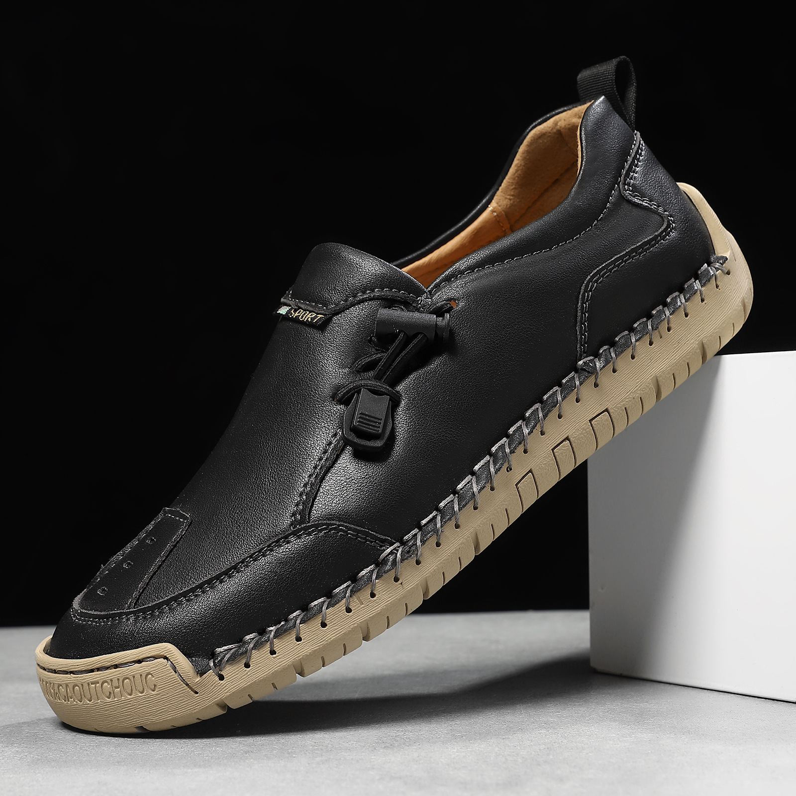 Mathilde | Mocassins Confort Piqués Main