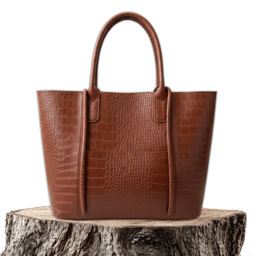 Victoire | Sac Cabas Effet Croco Élégance Structurée